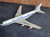 Metalen vliegtuig air franche boeing 747 l 550mm b 470mm h 160mm - afbeelding 2 van  5