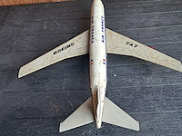 Metalen vliegtuig air franche boeing 747 l 550mm b 470mm h 160mm - afbeelding 3 van  5