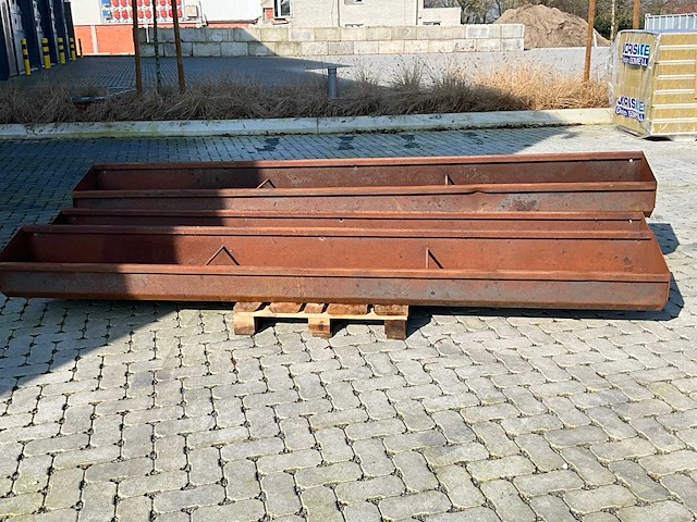 Metalen voederbakken (4x) - afbeelding 4 van  9