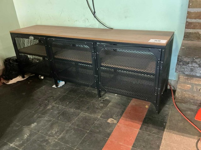 Metalen wandmeubel - afbeelding 1 van  3