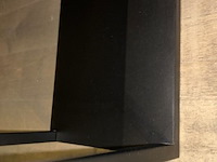 Metalen wandrek met houten plankjes - afbeelding 6 van  6