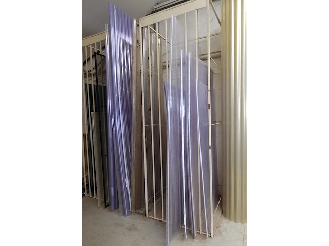 Metalen wandrek + platen - afbeelding 4 van  6