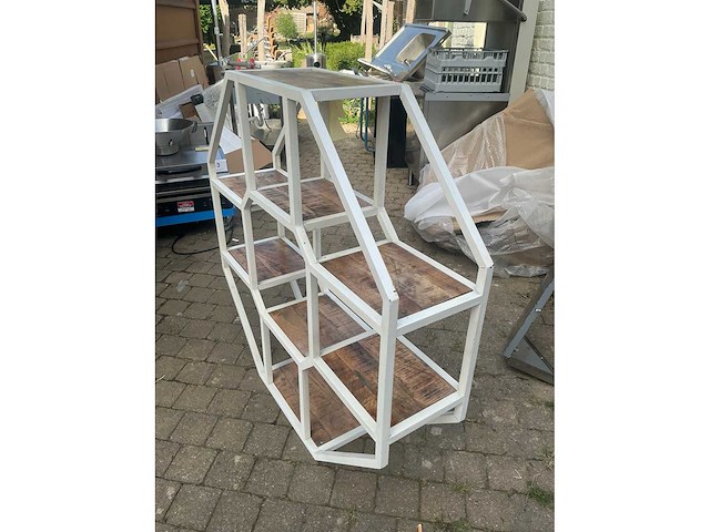 Metalen wandrek - afbeelding 1 van  2