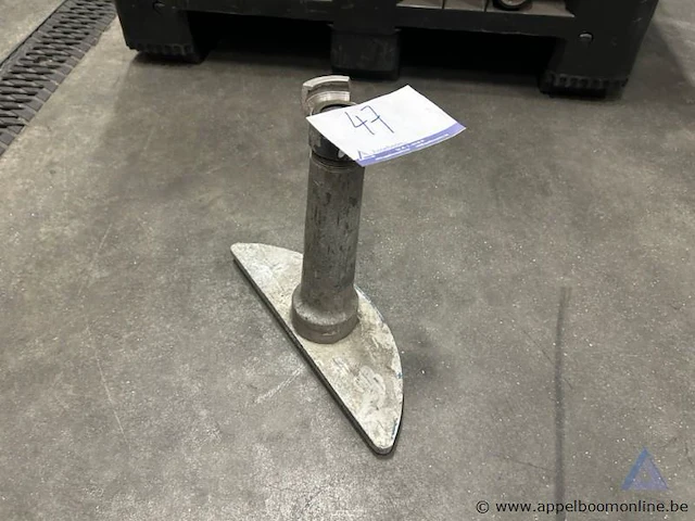 Metalen waterschild 45 dsp. - afbeelding 1 van  2