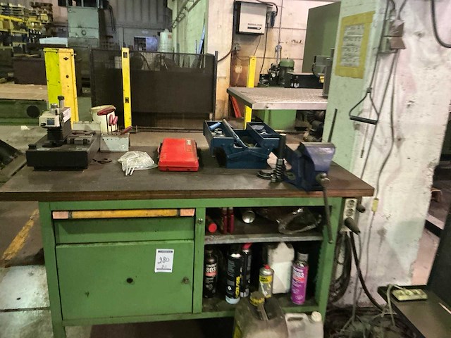 Metalen werkbank (2x) - afbeelding 7 van  10