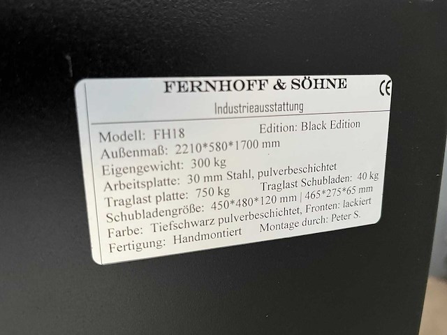 Metalen werkbank (fh18) - afbeelding 4 van  8