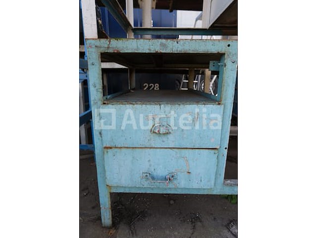 Metalen werkbank met 2 lades - afbeelding 1 van  5