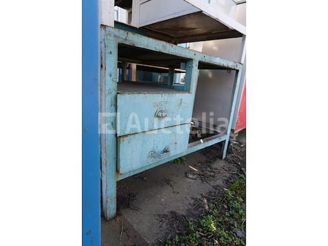 Metalen werkbank met 2 lades - afbeelding 2 van  5