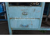 Metalen werkbank met 2 lades - afbeelding 3 van  5