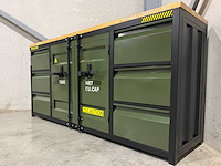 Metalen werkbank met houten werkblad - afbeelding 5 van  6