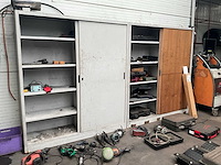 Metalen werkbanken en kasten (4x) - afbeelding 5 van  8