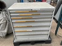 Metalen werkplaats ladenkast - afbeelding 2 van  7