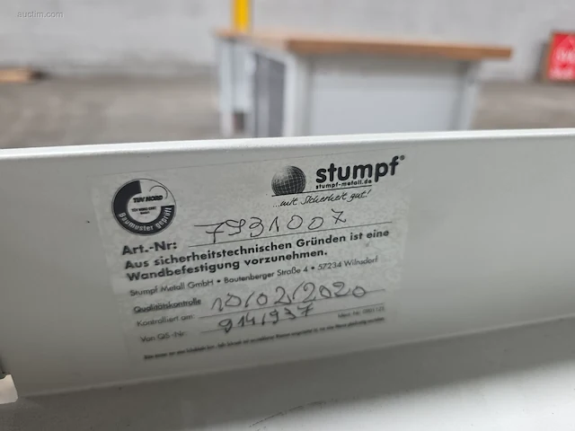 Metalen werkplaatskast stumpf - afbeelding 8 van  10