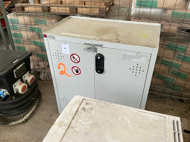 Metalen werkplaatskast - afbeelding 2 van  4