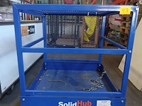Metalen werkplatform solid hub