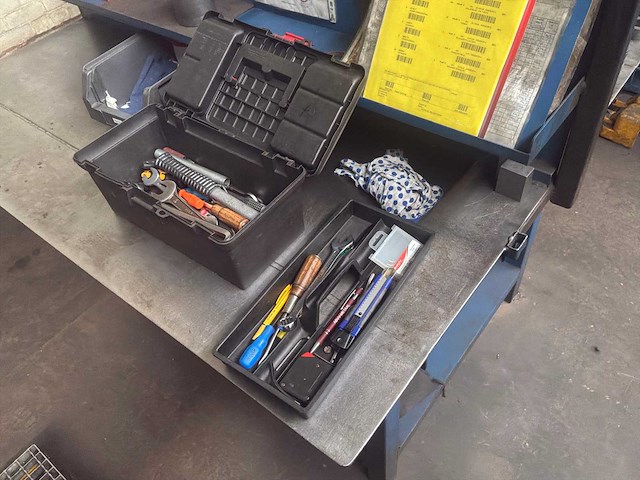 Metalen werktafel 2 zijdig - afbeelding 3 van  6