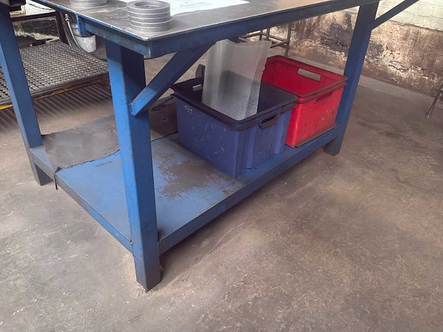 Metalen werktafel 2 zijdig - afbeelding 5 van  6