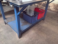 Metalen werktafel 2 zijdig - afbeelding 5 van  6