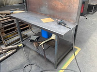 Metalen werktafel 2 zijdig - afbeelding 3 van  4