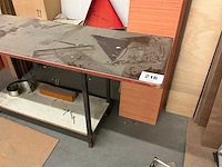 Metalen werktafel (216x) - afbeelding 2 van  3
