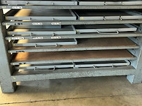 Metalen werktafel 220cmx136cm - afbeelding 4 van  4