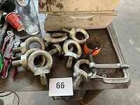Metalen werktafel met inhoud - afbeelding 5 van  6