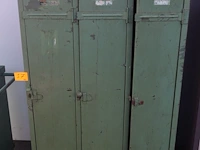Metalen werktafel + metalen kast - afbeelding 2 van  5