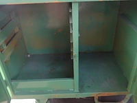 Metalen werktafel + metalen kast - afbeelding 5 van  5