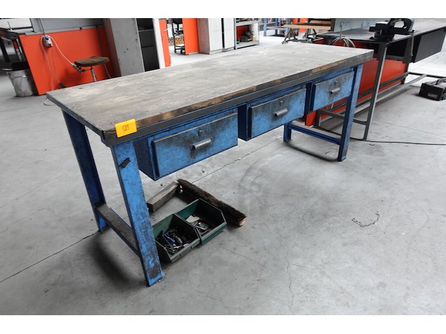 Metalen werktafel - afbeelding 2 van  6