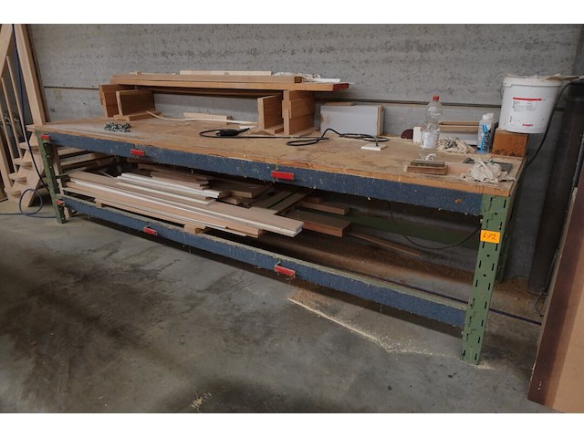 Metalen werktafel - afbeelding 1 van  4