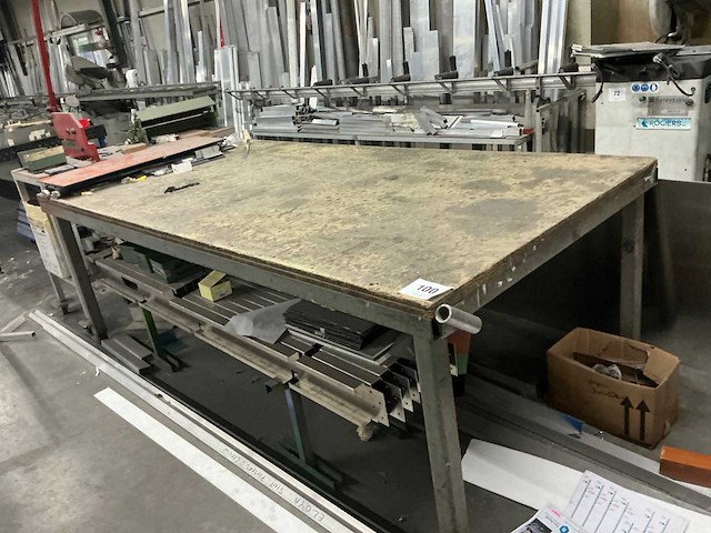 Metalen werktafel - afbeelding 3 van  3