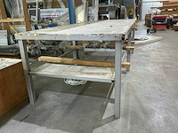 Metalen werktafel - afbeelding 1 van  3