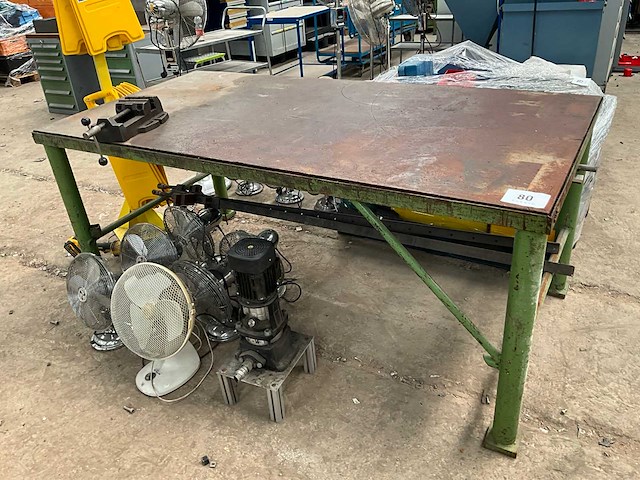 Metalen werktafel - afbeelding 1 van  4