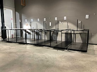 Metalen winkelmeubilair (7x)