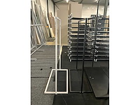 Metalen winkelrekken/kledingrekken (4x) - afbeelding 7 van  8