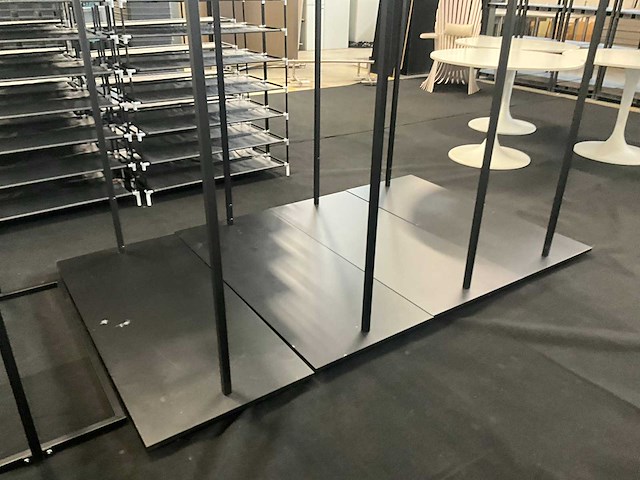 Metalen winkelrekken/kledingrekken (4x) - afbeelding 8 van  8