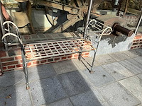 Metalen zitbank (3x) - afbeelding 3 van  6