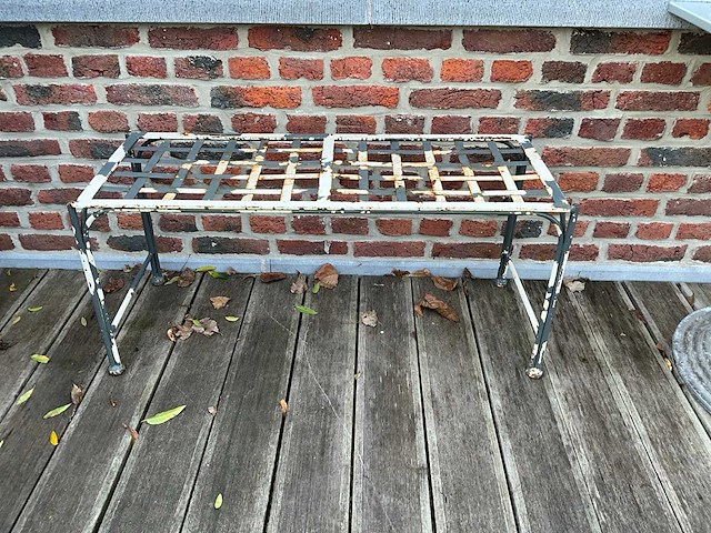 Metalen zitbank (3x) - afbeelding 5 van  6