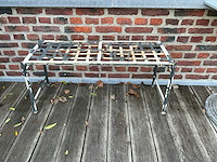 Metalen zitbank (3x) - afbeelding 5 van  6