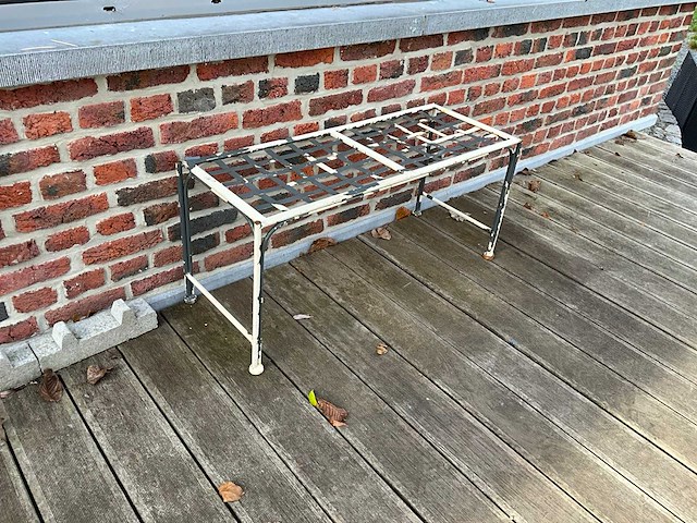 Metalen zitbank (3x) - afbeelding 6 van  6