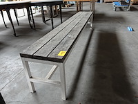 Metalen zitbank - afbeelding 4 van  4