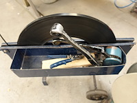 Metalen/kunststof omsnoeringsband op haspel - afbeelding 5 van  5