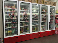 Metalfrio s520 vertical cooler koelvitrine (7x) - afbeelding 1 van  5