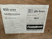 Metall-kraft bss 1250e henk guillotine knip - afbeelding 3 van  3