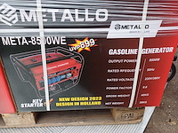 Metallo - meta-8500we - stroomgenerator - afbeelding 8 van  11