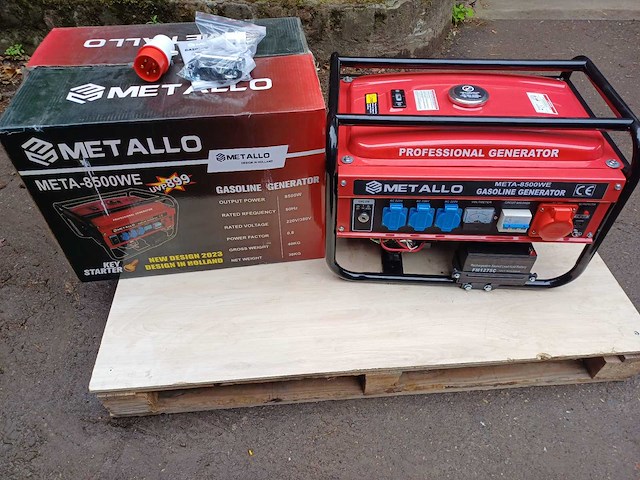 Metallo - meta-8500we - stroomgenerator - afbeelding 5 van  10