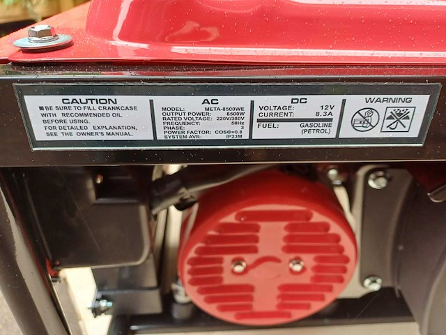 Metallo - meta-8500we - stroomgenerator - afbeelding 3 van  11