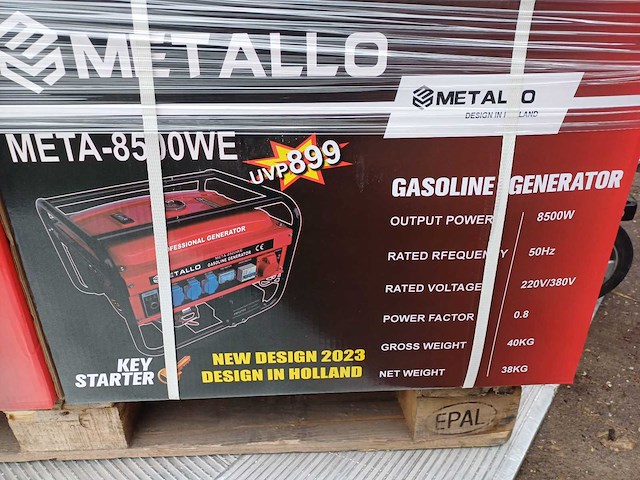 Metallo - meta-8500we - stroomgenerator - afbeelding 8 van  11