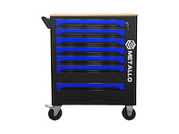 Metallo - wood - metallo blue and black - afbeelding 1 van  8