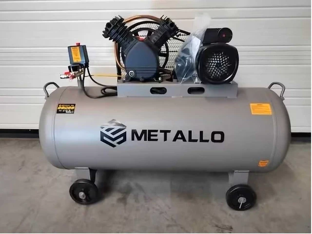 Metallo 200l compressor - afbeelding 1 van  5